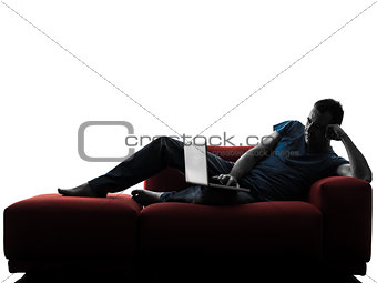 man sofa couch