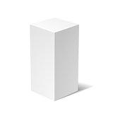 White box isolated