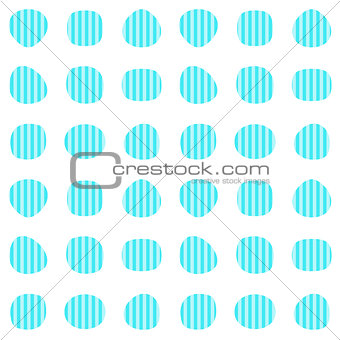 Turquoise vector seamless pattern