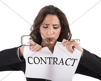 Tear the contract