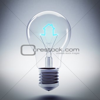 Energy of bulb light