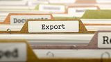 Export - Folder Name in Directory.