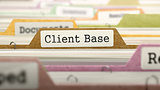 Client Base Concept on Folder Register.