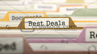 Folder in Catalog Marked as Best Deals.