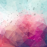 Abstract triangle background