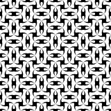 Seamless pattern with twisting elements. 