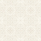 vintage seamless monochrome geometrical pattern