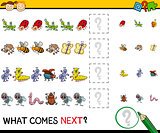 pattern task for preschool kids