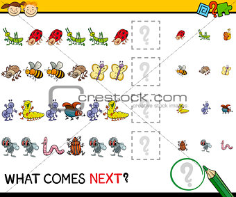 pattern task for preschool kids