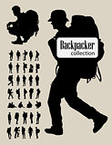 Backpacker Silhouette