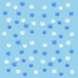 Pattern with Snowflakes