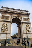 Arc de Triomphe (Paris, France).