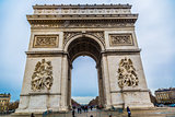 Arc de Triomphe (Paris, France).