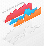 Set of white and colorful isometric graphs
