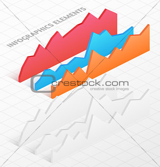 Set of white and colorful isometric graphs