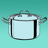 metal saucepan cookware