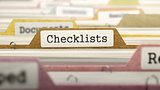 Checklists - Folder Name in Directory.