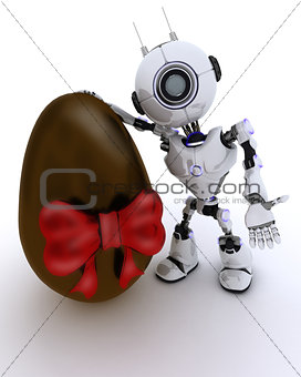 Robot with easter egg