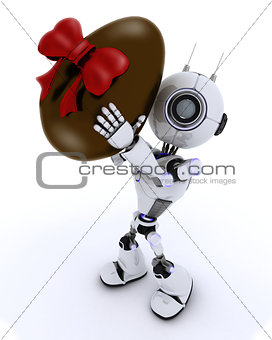Robot with easter egg