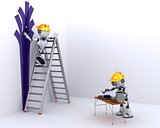 Robot painter and decorator
