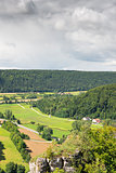 Romantic landscape Franconia