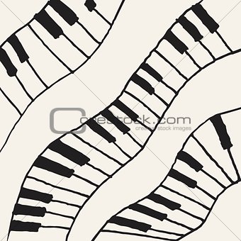 Piano - vector illustration