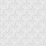 Traditional Chinese seamless pattern. Vector illustration.