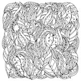 Pattern for coloring book