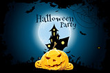 Grungy Halloween Party Background