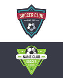 Soccer club emblem