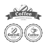 Coffee vintage labels