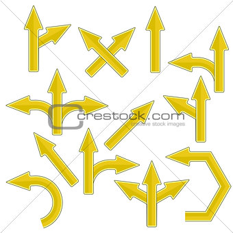 Yellow Arrows