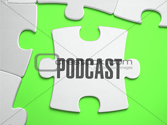 Podcast - Jigsaw Puzzle with Missing Pieces.
