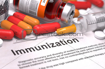 Immunization - Medical Concept.