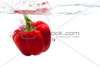 Pepper in water