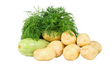 Potatoes dill squash
