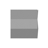 Striped vector sheet of paper.