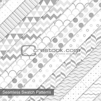 Swatch seamless patterns.