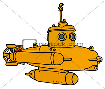 Yellow small submarine