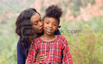 African American Mother and Child