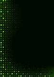 Green Pixels Background