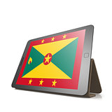 Tablet with Grenada flag