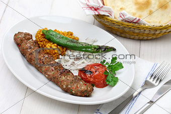 adana kebab, turkish food