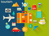Travel and tourism concept