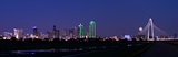 Dallas, Texas Skyline on a clear night - Photography by Stretch