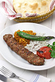 adana kebab, turkish food