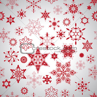 Vector Seamless Christmas Pattern