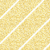 New Year seamless gometric pattern with golden glitter textured stripes
