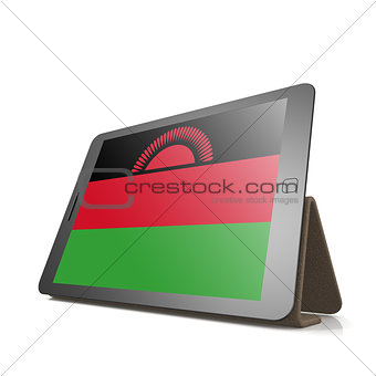 Tablet with Malawi flag