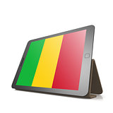 Tablet with Mali flag